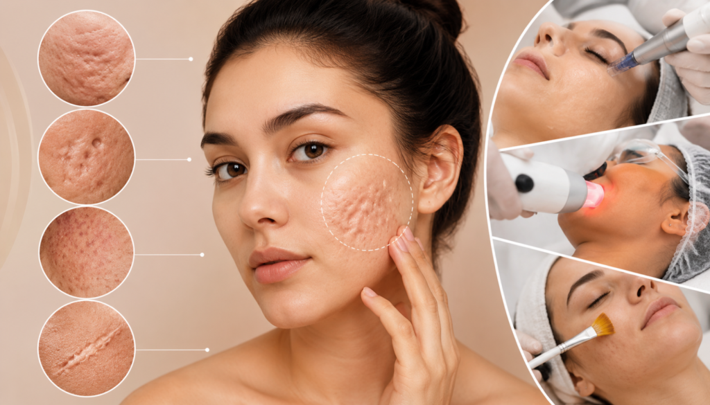 Acne Scar Removal Treatment for Different Types