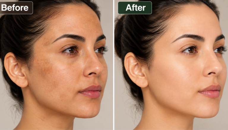 Chemical Peel Before and After