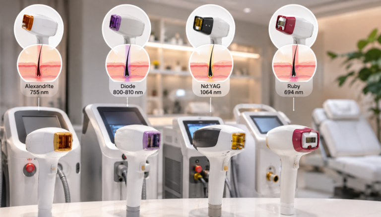 Types of Laser Hair Removal Technology