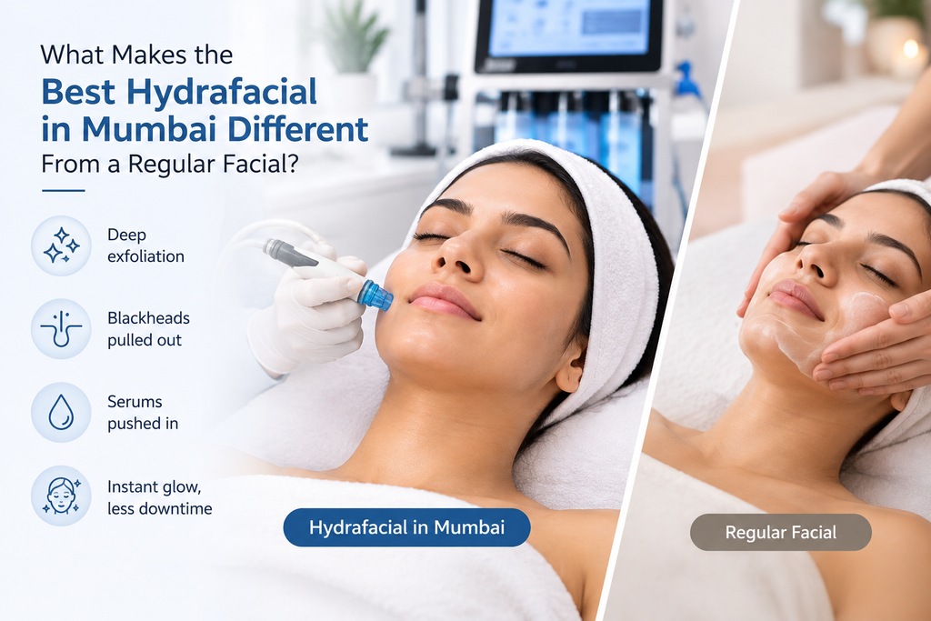 Best Hydrafacial in Mumbai Different From a Regular Facial