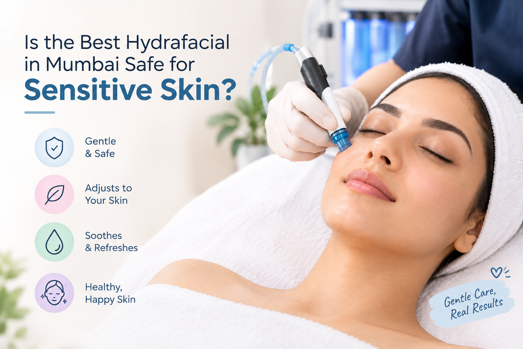 Best Hydrafacial in Mumbai Safe for Sensitive Skin